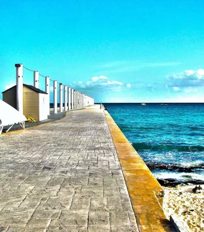 Playa Del Carmen, M�xico, muelle