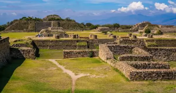 Vista panor�mica de Monte Alb�n, Oaxaca