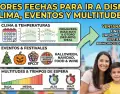 Cada temporada en Disney ofrece experiencias distintas seg�n clima, eventos y cantidad de visitantes.
