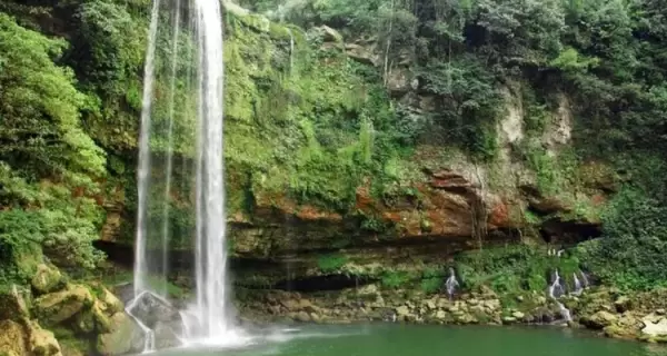Misol-Ha es una de las cascadas m�s conocidas del norte de Chiapas.