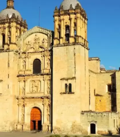 El Templo de Santo Domingo domina el centro hist�rico de Oaxaca.