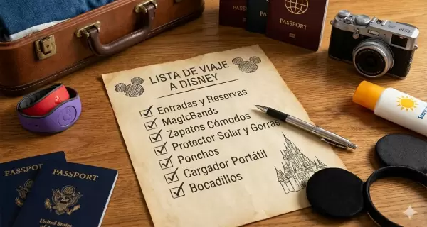 Los esenciales para pasar un d�a completo en los parques sin contratiempos.