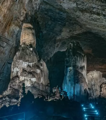 Las Grutas de Cacahuamilpa son uno de los espacios naturales m�s impactantes del pa�s.