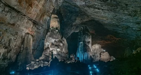 Las Grutas de Cacahuamilpa son uno de los espacios naturales m�s impactantes del pa�s.