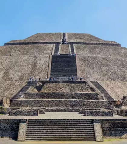 Teotihuacan es uno de los sitios arqueol�gicos m�s importantes de M�xico.