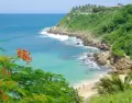 Carrizalillo es una de las playas m�s tranquilas de Puerto Escondido.