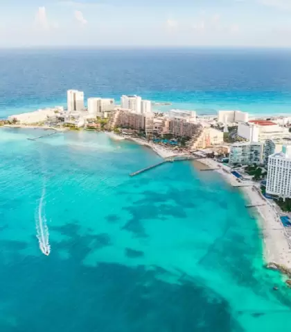 El Caribe mexicano es ideal para viajes de descanso y mar calmo.