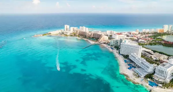 El Caribe mexicano es ideal para viajes de descanso y mar calmo.