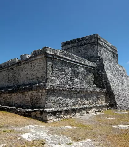 Las ruinas de Tulum combinan historia y paisaje caribe�o.
