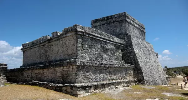Las ruinas de Tulum combinan historia y paisaje caribe�o.