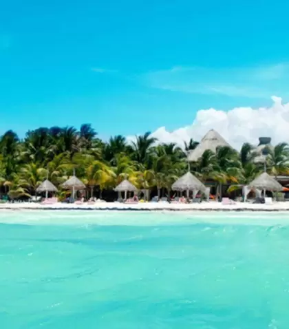 Las playas de Holbox se caracterizan por su extensi�n y tranquilidad.