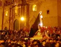 Semana Santa 2026 en M�xico con procesi�n religiosa en ciudad colonial.