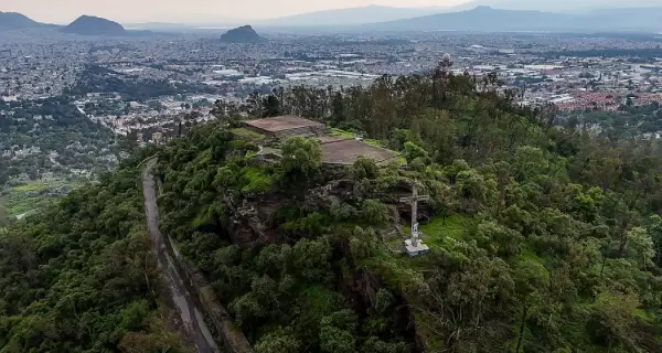 En el Cerro de la Estrella culmina el Viacrucis de Iztapalapa, una de las representaciones m�s emblem�ticas de Semana Santa.