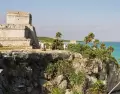 Ruinas de Tulum frente al mar Caribe, una de las paradas imperdibles en un itinerario de 3 d�as por Tulum.
