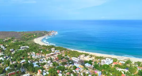 Playa Zicatela: uno de los destinos m�s elegidos de Puerto Escondido.