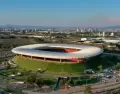 Estadio Akron desde el aire, sede del Mundial 2026 en Guadalajara.