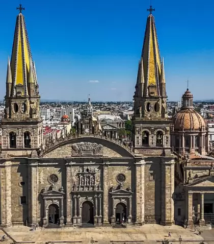 La Catedral de Guadalajara, uno de los sitios m�s elegido por los viajeros.