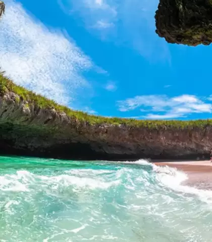 Entre playas y postales del Pac�fico mexicano, as� se luce Nayarit.