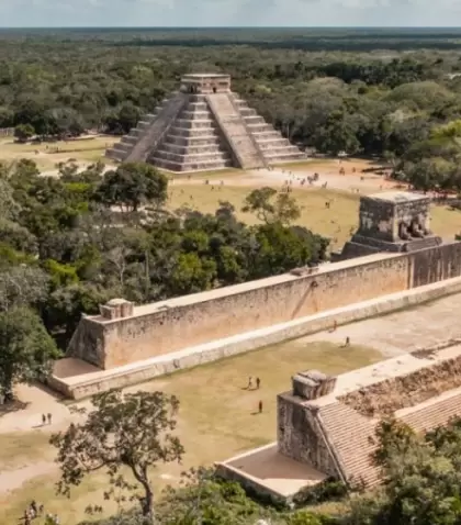 La grandeza de Chich�n Itz�, testimonio vivo de la civilizaci�n maya.