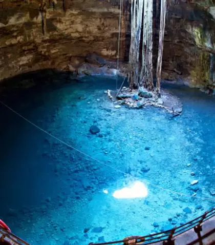 Entre luz y agua cristalina, Samul� y X'kek�n sorprenden en el coraz�n de Yucat�n.