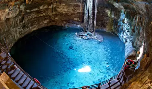 Entre luz y agua cristalina, Samul� y X'kek�n sorprenden en el coraz�n de Yucat�n.