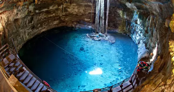 Entre luz y agua cristalina, Samul� y X'kek�n sorprenden en el coraz�n de Yucat�n.