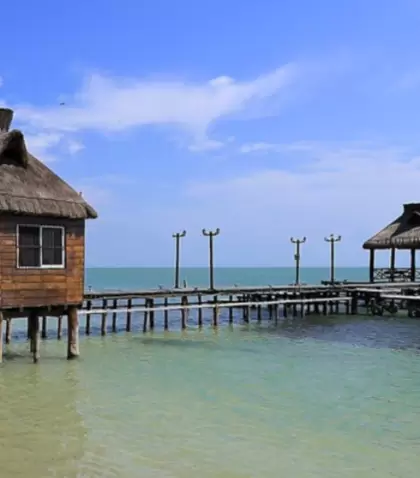 Isla Aguada combina playas serenas, naturaleza y el encanto de un peque�o pueblo costero en Campeche.